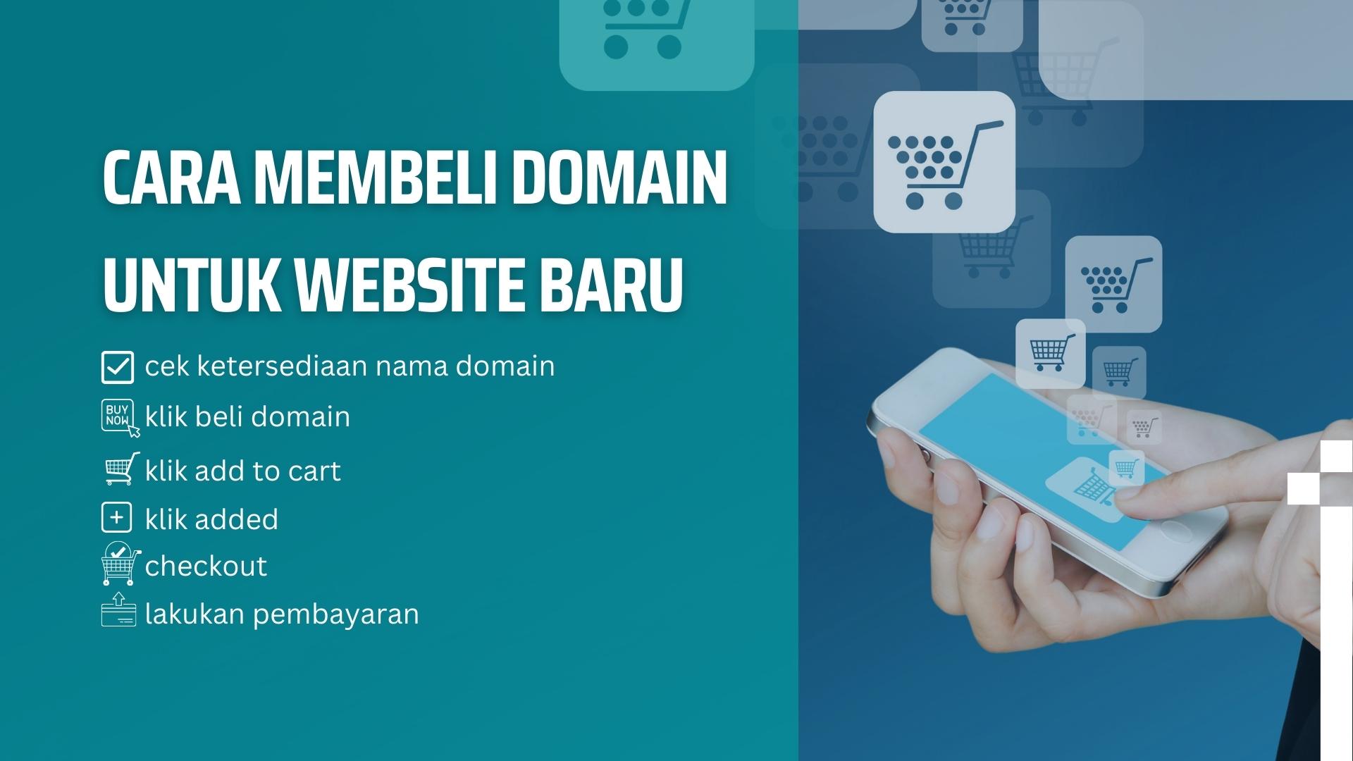 cara membeli domain