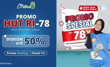 Promo Spesial Agustusan, Promo Hosting dan Cloud VM UP TO 50%